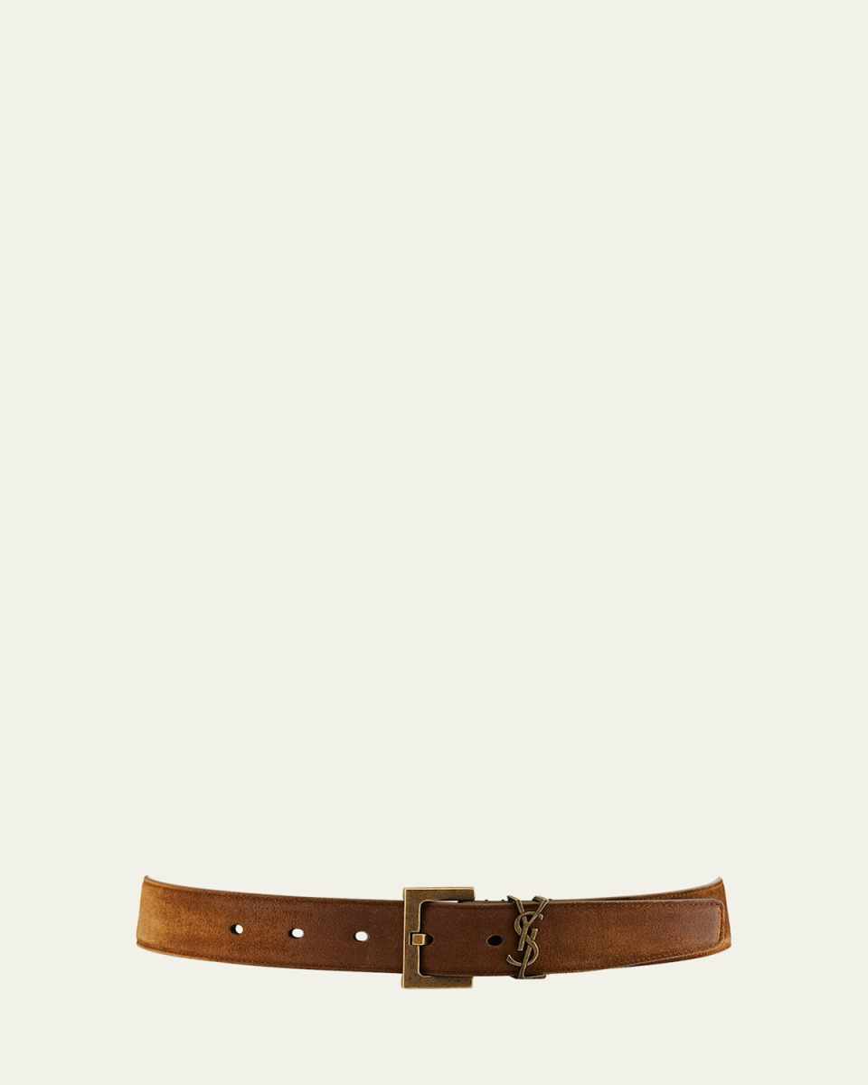 Leather YSL Belt